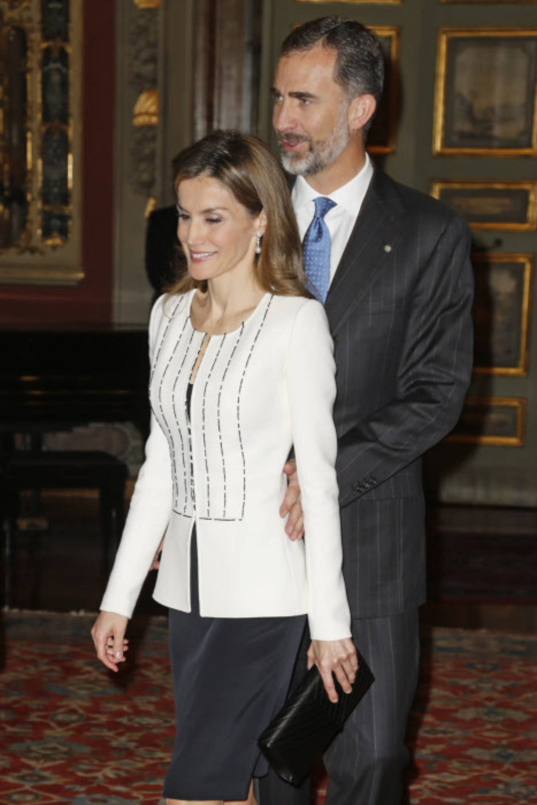 Los Reyes Felipe y Letizia en su &uacute;ltimo viaje oficial a Italia. (Foto: Gtres)