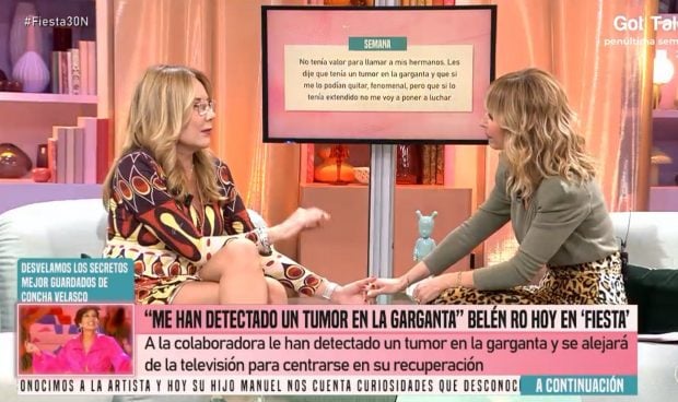 Bel&eacute;n Rodr&iacute;guez, cancer Bel&eacute;n Rodr&iacute;guez, Bel&eacute;n Rodr&iacute;guez tumor, Bel&eacute;n Rodr&iacute;guez garganta,