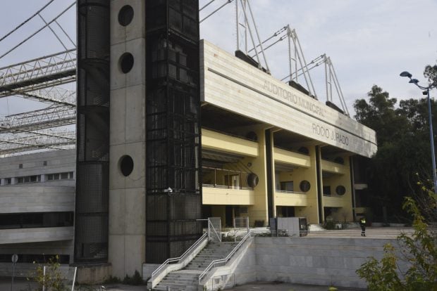 Auditorio Roc&iacute;o Jurado, incendio Auditorio Roc&iacute;o Jurado, 