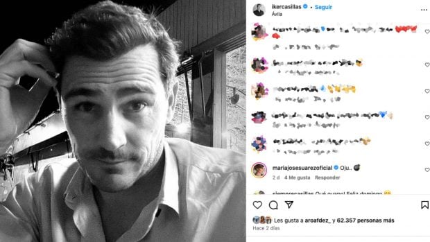 Iker Casillas, Mar&iacute;a Jos&eacute; Su&aacute;rez