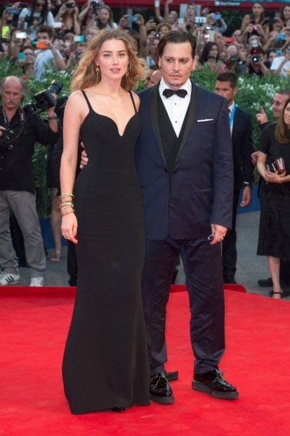 Amber Heard y Johnny Depp en un evento. (Foto: Gtres)