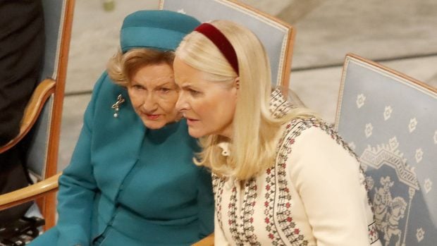 Mette-Marit, Mette-Marit Marius Borg, fuga Marius Borg
