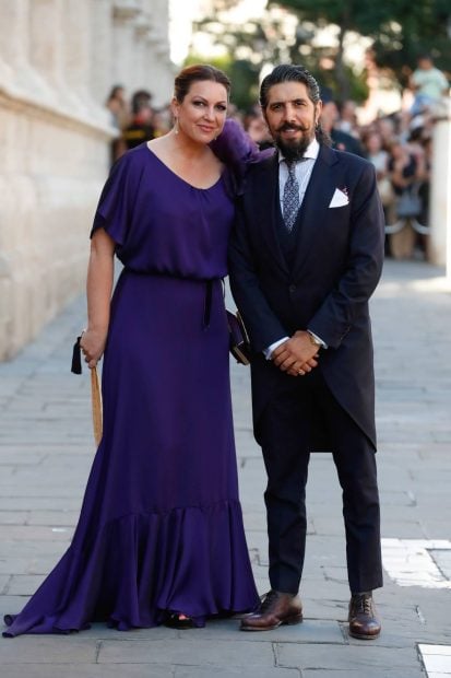 Niña Pastori junto a su esposo, el compositor Julio Jiménez 'Chaboli'. (Foto: Gtres)