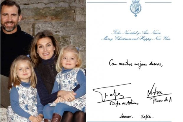 Reyes, Felipe, Letizia, felicitaci&oacute;n navidad reyes