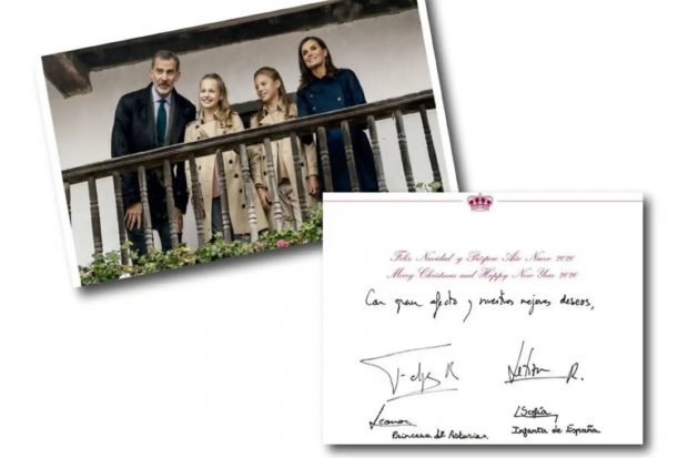 Reyes, Felipe, Letizia, felicitaci&oacute;n navidad reyes