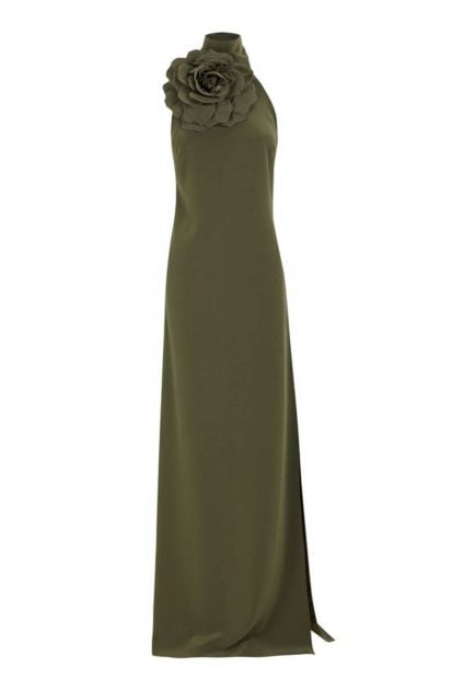 Vestido verde, de Malne.