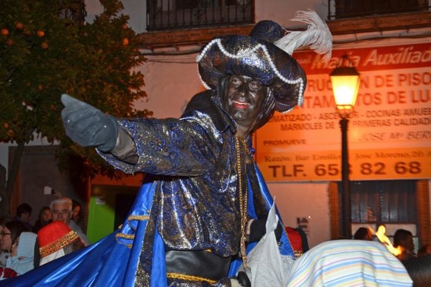 Jesul&iacute;n de Ubrique disfrazado de Rey Mago. (Foto: Gtres)