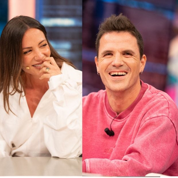 Mar&iacute;a Herv&aacute;s y Dani Mart&iacute;n en el plat&oacute; de 'El Homiguero'. (Foto: Gtres)