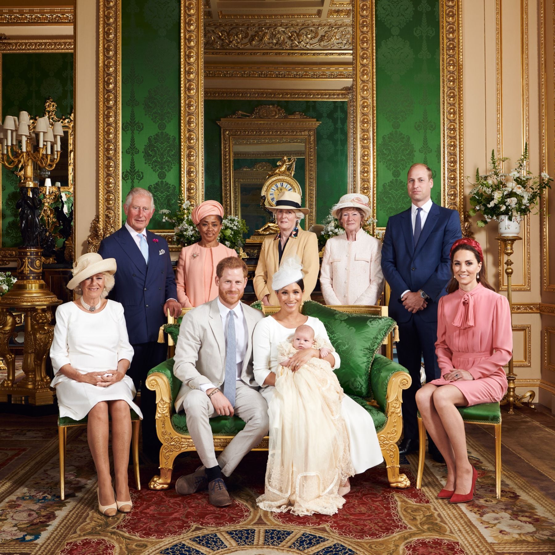 Posado Familia real brit&aacute;nica. (Foto: Gtres)