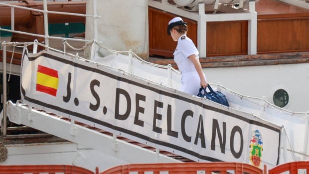 Leonor, princesa leonor, elcano, leonor gran canaria, leonor tenerife