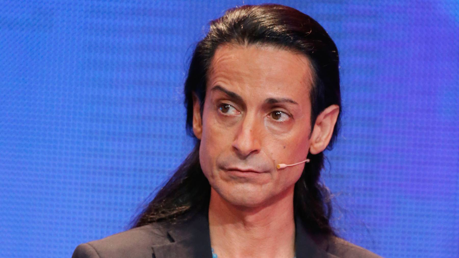 Sandro Rey durante la gala del programa «Gran Hermano Vip» en 2015. (Foto: Gtres)