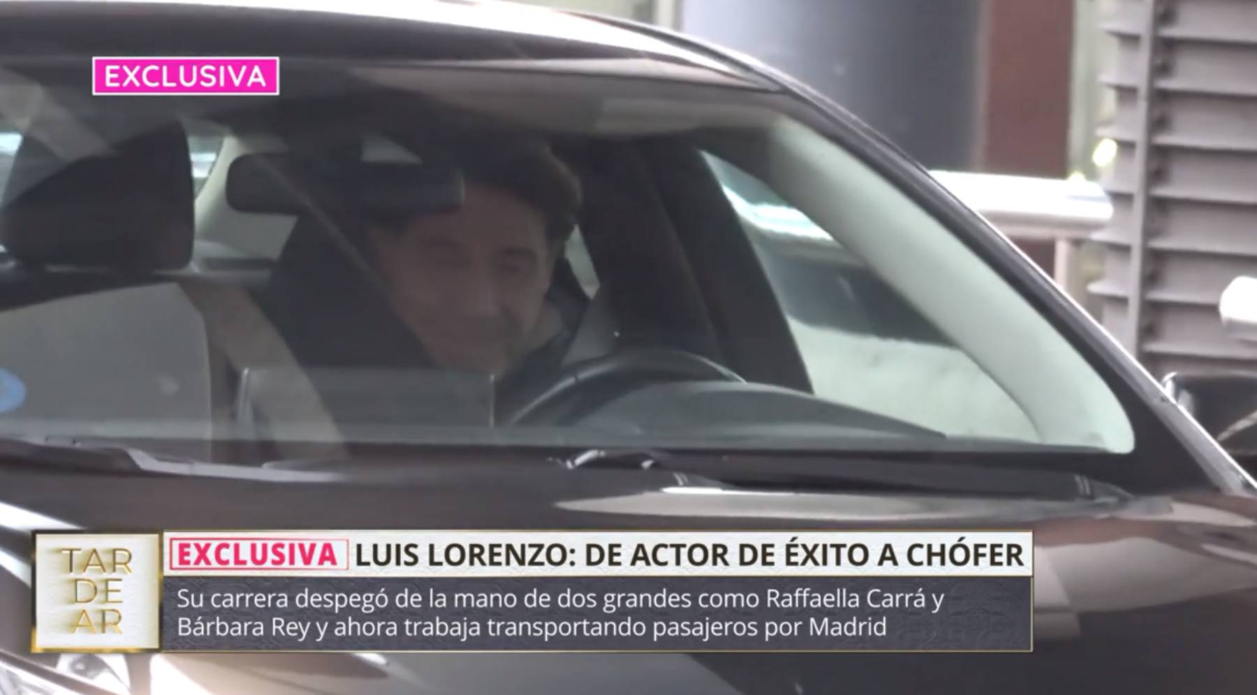 Luis Lorenzo, Luis Lorenzo ch&oacute;fer