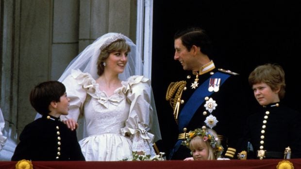 Boda de Lady Di y el pr&iacute;ncipe Carlos el 29 de julio de 1981. (Foto: Gtres)