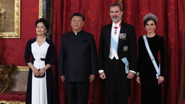 Sus Majestades los Reyes, Los Reyes de Espa&ntilde;a viaje China