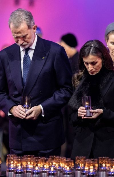 Reyes Polonia, Carlos III, homenaje v&iacute;ctimas holocausto