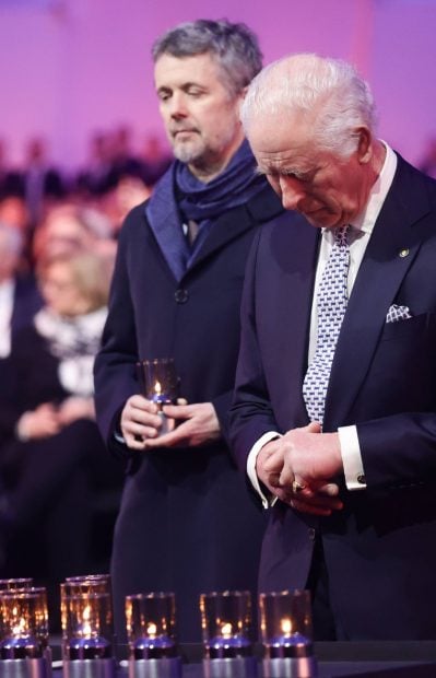 Reyes Polonia, Carlos III, homenaje v&iacute;ctimas holocausto