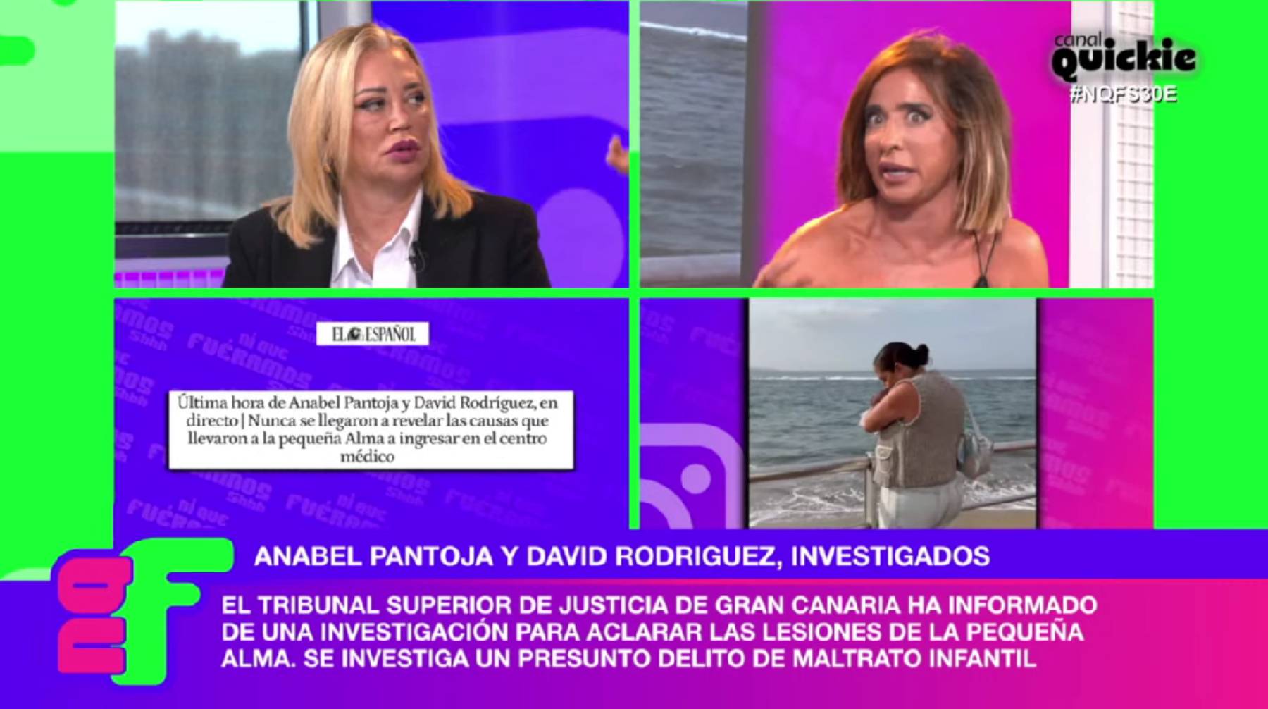 Anabel Pantoja, Bel&eacute;n Esteban, hija Anabel Pantoja