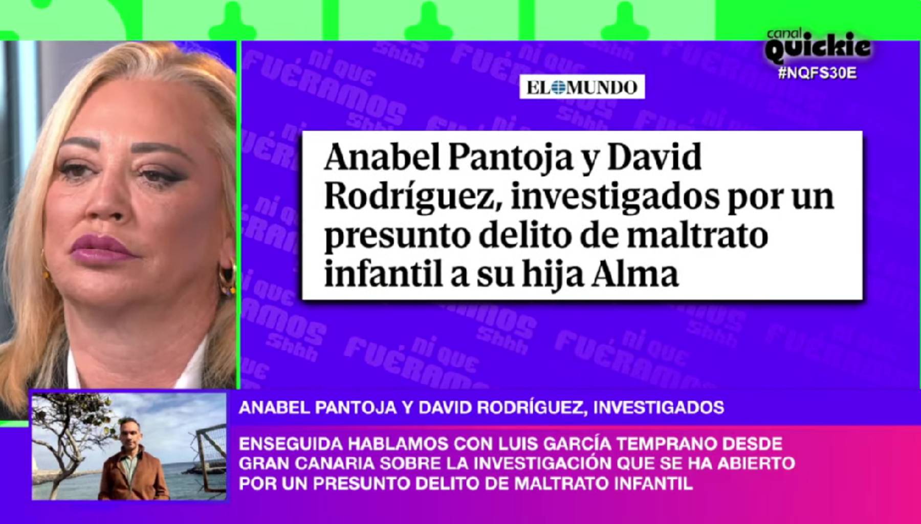 Anabel Pantoja, Bel&eacute;n Esteban, hija Anabel Pantoja