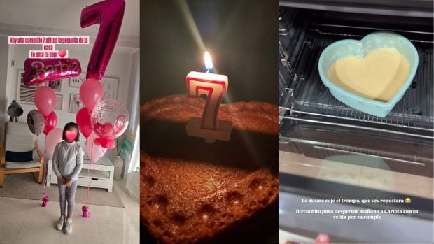 Im&aacute;genes del cumplea&ntilde;os de Carlota. (Foto: Instagram)