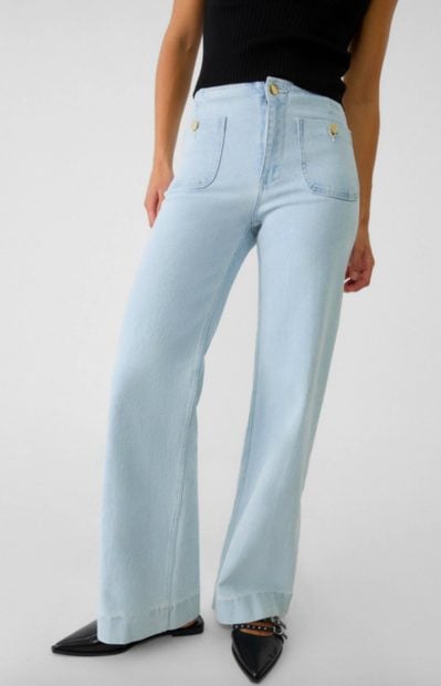Pantal&oacute;n flare, Stradivarius, rebajas