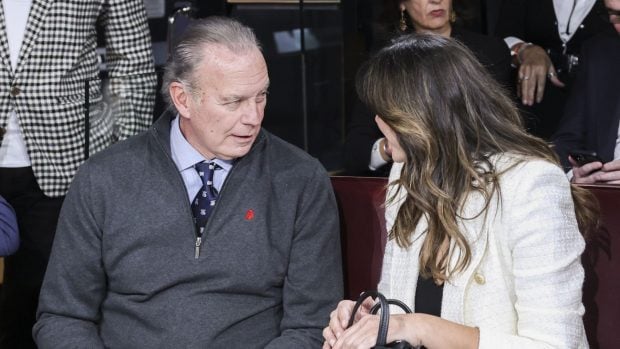 Fabiola Mart&iacute;nez y Bert&iacute;n Osborne. (Foto: Gtres)