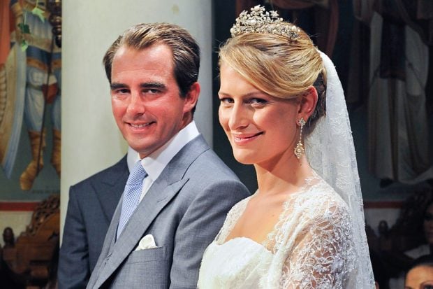 Nicolas de Grecias, boda Nicol&aacute;s de Grecia