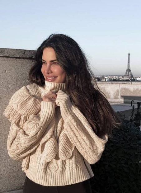 Carla Barber en una fotograf&iacute;a de sus redes sociales desde Par&iacute;s. (Foto: Redes Sociales)