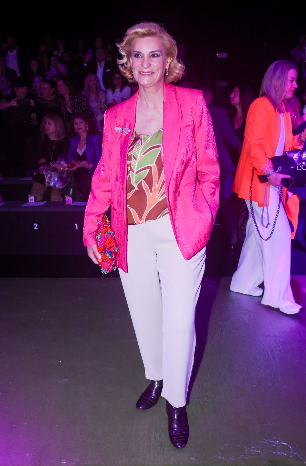 Mar&iacute;a Zurita en la MBFW. (Foto:Gtres)