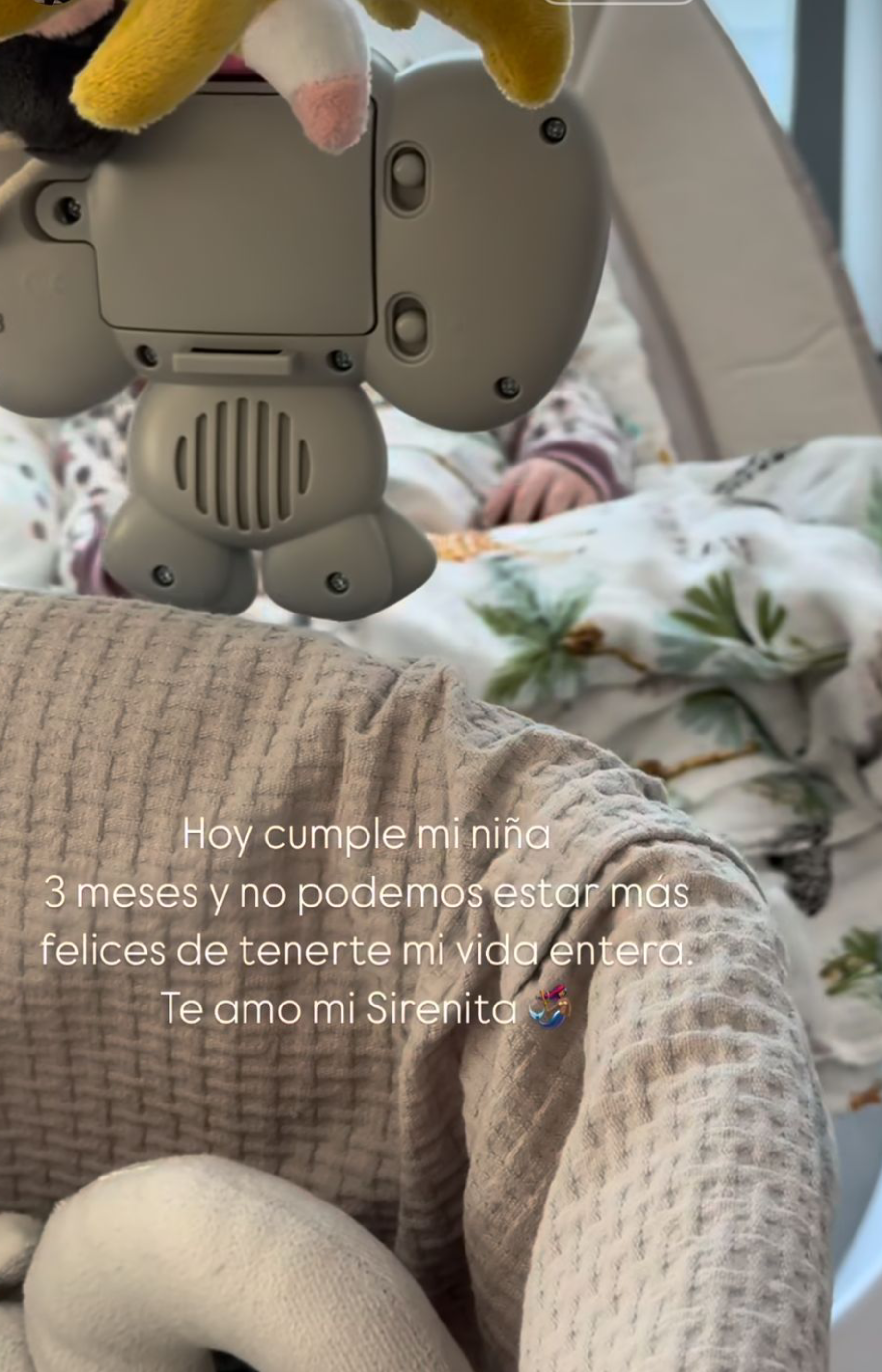 La felicitaci&oacute;n de Anabel Pantoja a su hija Alma. (Foto: Instagram)