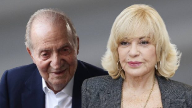 El Rey Juan Carlos I y B&aacute;rbara Rey. (Foto: Gtres)
