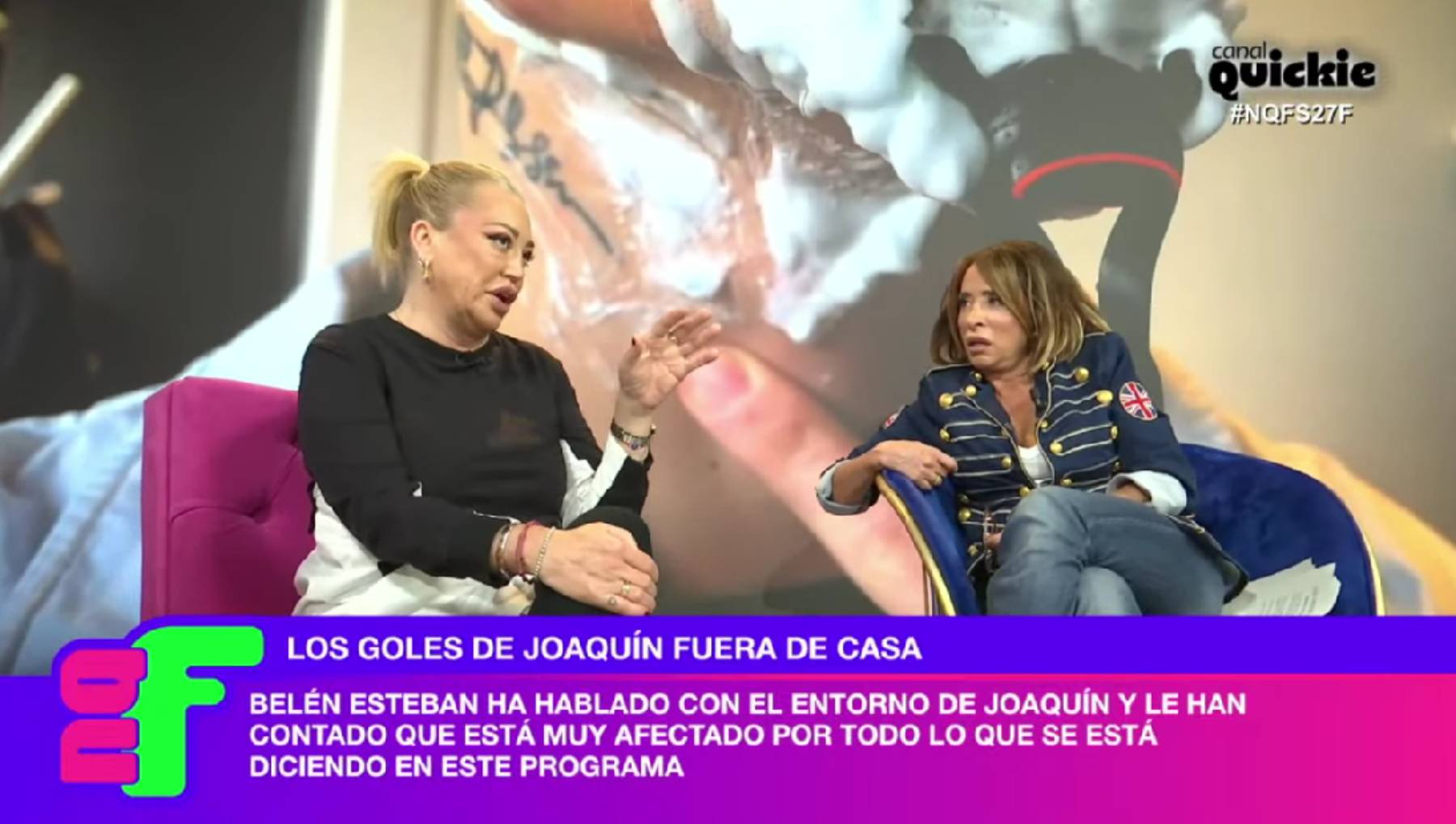 Bel&eacute;n Esteban, Joaqu&iacute;n S&aacute;nchez 