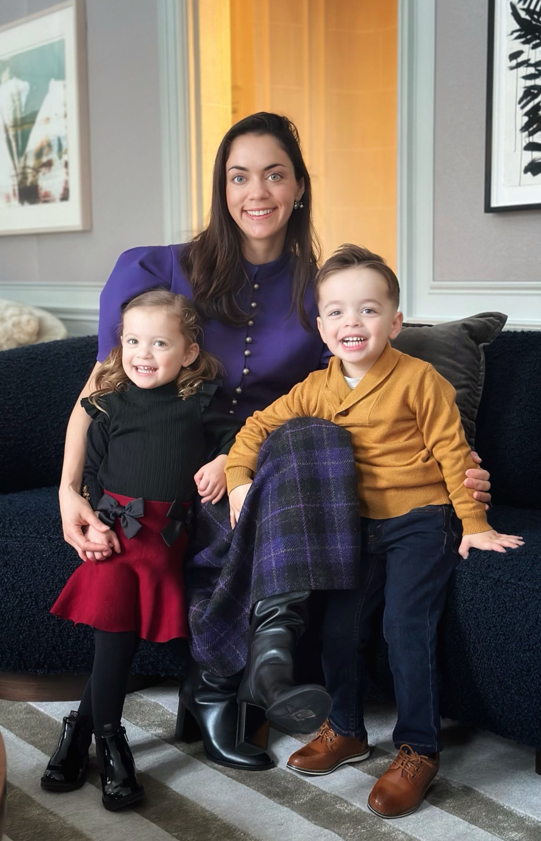 Shivon Zilis con sus hijos. (Foto:X)