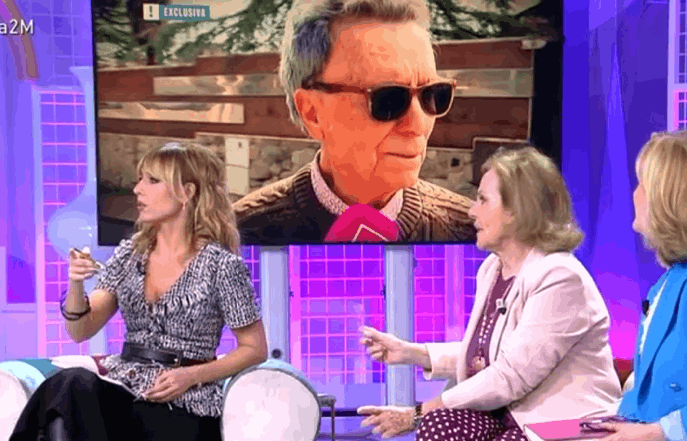 Paloma Barrientos y Emma Garc&iacute;a sobre Jos&eacute; Ortega Cano. (Foto:Mediaset)