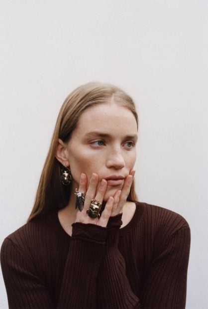 Pase de anillos en forma de insectos de Zara.
