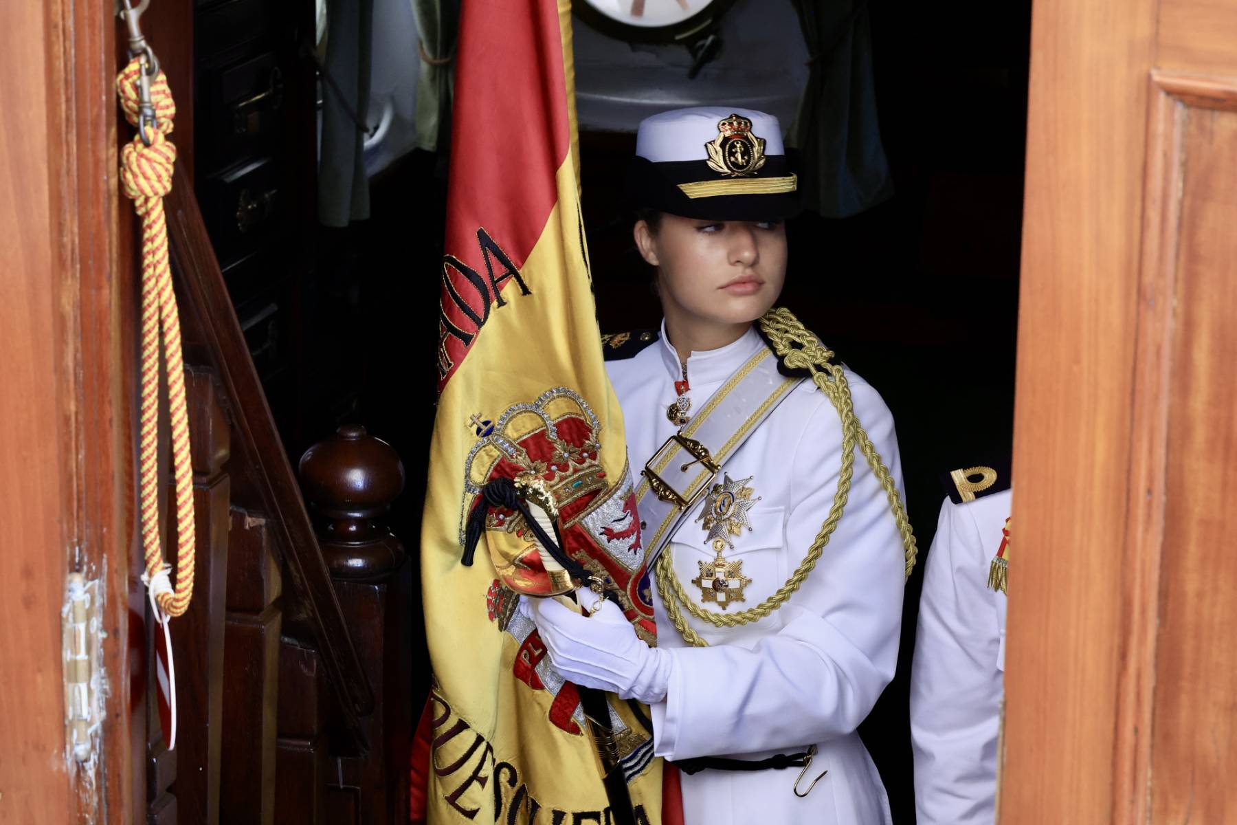 La princesa Leonor en Montevideo. (Foto: Gtres)