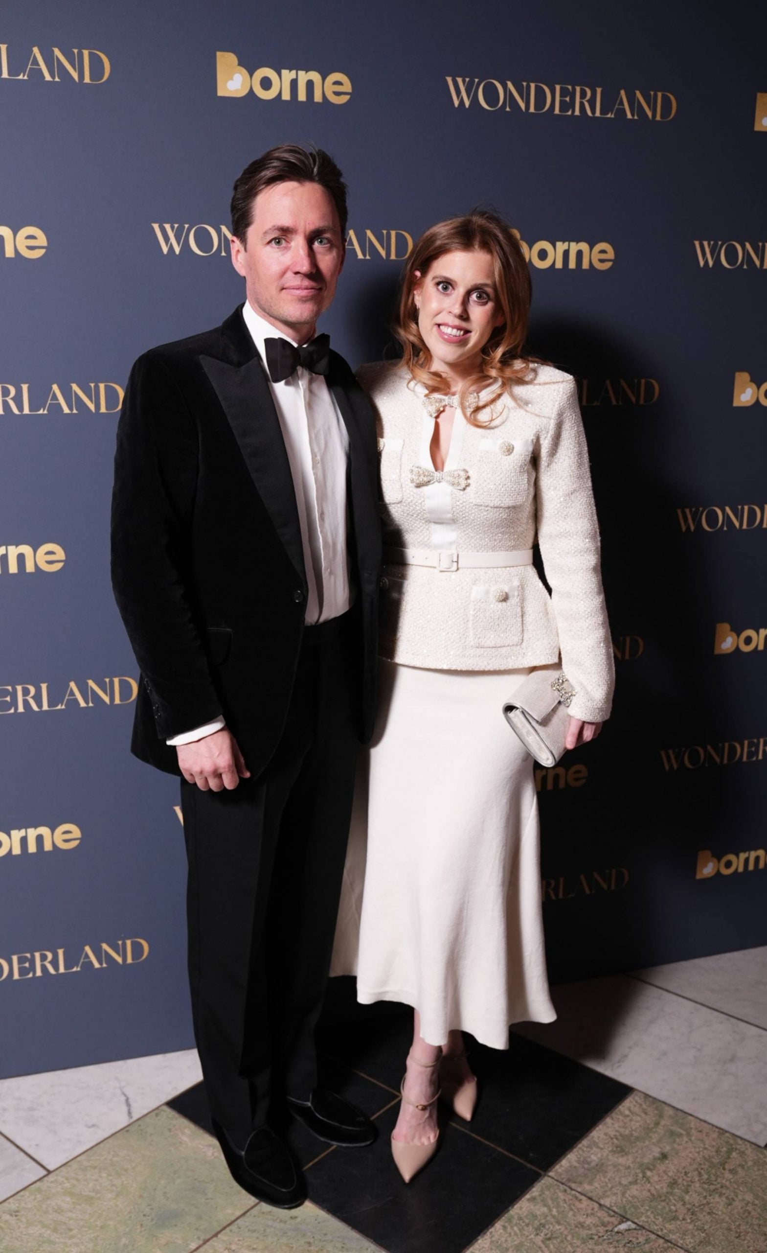 Beatriz de York y Edoardo Mapelli en Londres. (Foto: Gtres)