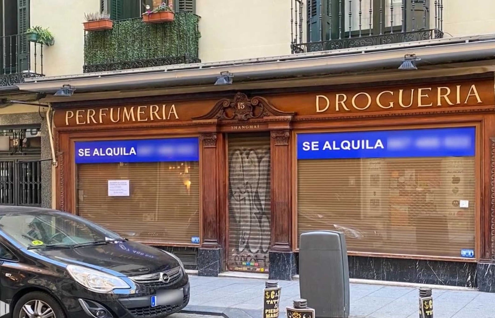 La droguer&iacute;a de los padres de Florentino P&eacute;rez. (Foto:googlemaps)