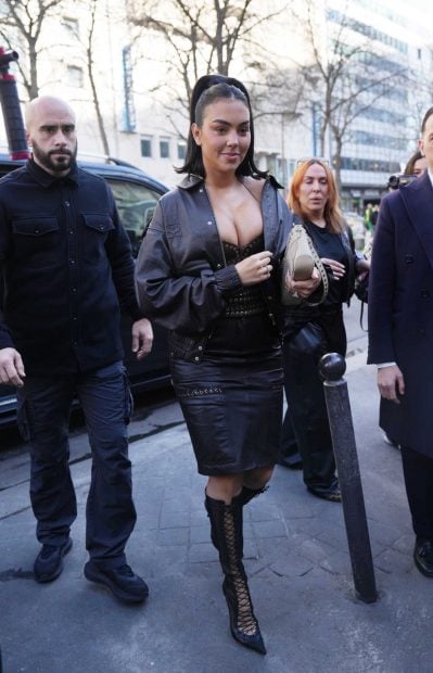 Georgina Rodr&iacute;guez en la Semana de la Moda de Par&iacute;s. (Foto:Gtres)