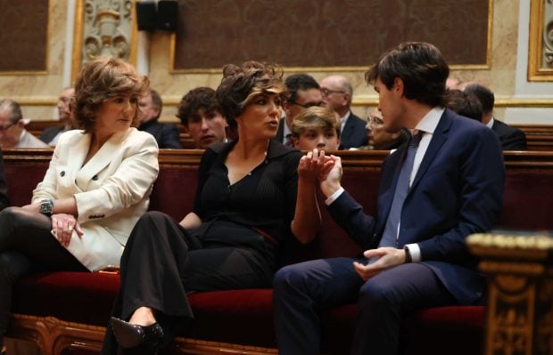 Sonsoles, Cristina y Fenando &Oacute;nega.(Foto:Gtres)
