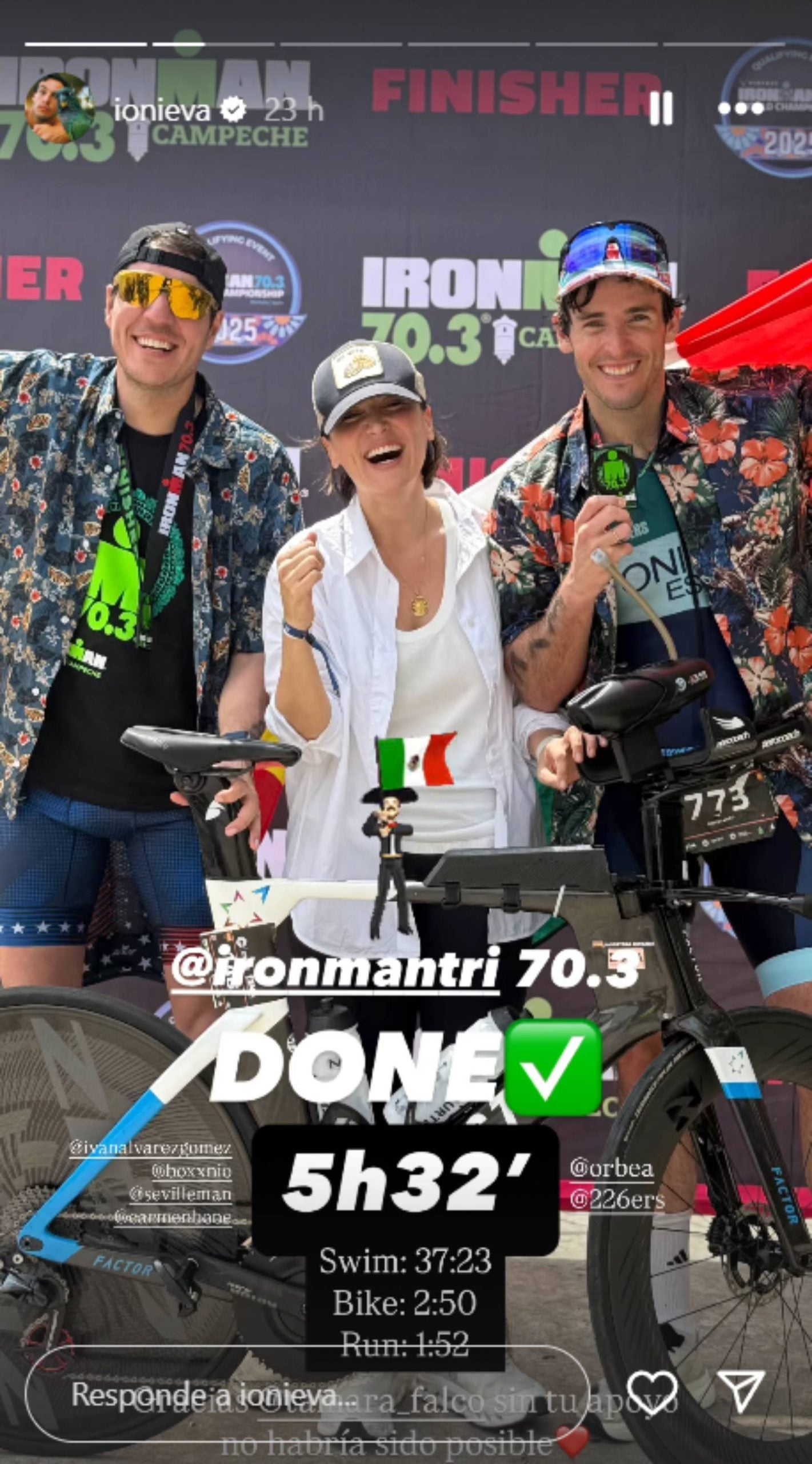 Storie de Instagram de &Iacute;&ntilde;igo Onieva. (Foto: RRSS)