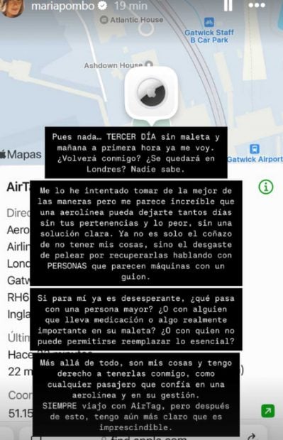 Mar&iacute;a Pombo. (Foto:Instagram)