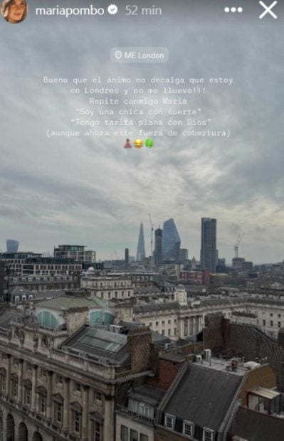 Mar&iacute;a Pombo. (Foto:Instagram)