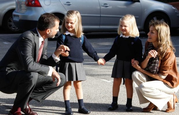 Don Felipe, Do&ntilde;a Letizia, la princesa Leonor y la Infanta Sof&iacute;a. (Foto:Gtres)