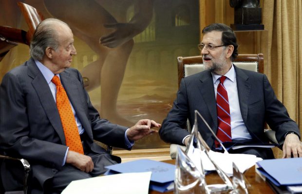 Mariano Rajoy y Don Juan Carlos I.(Foto:Gtres)