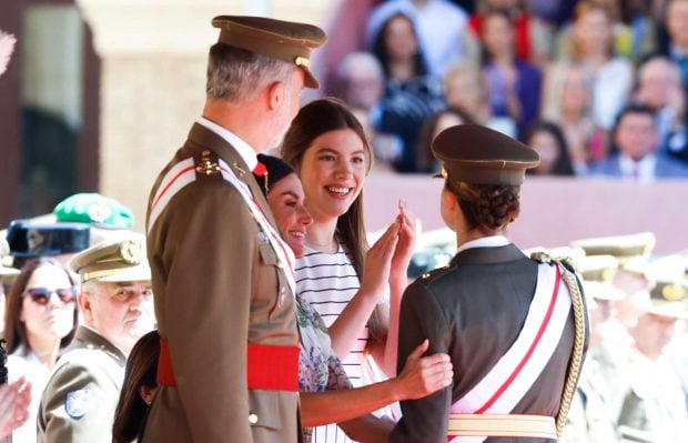 Don Felipe, Do&ntilde;a Letizia, la princesa Leonor y la Infanta Sof&iacute;a. (Foto:Gtres)
