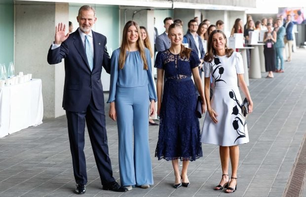 Don Felipe, Do&ntilde;a Letizia, la princesa Leonor y la Infanta Sof&iacute;a. (Foto:Gtres)