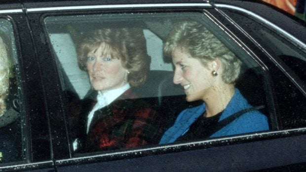 Sarah McCorquodale y Lady Di