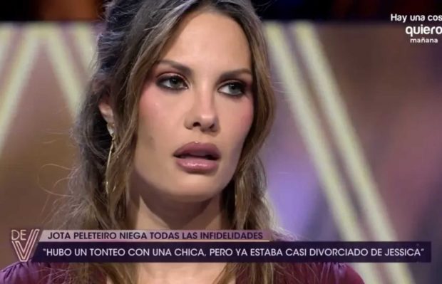 Jessica Bueno en el plato de 'De Viernes".(Foto:Mediaset)
