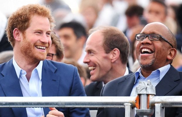 El príncipe Harry y el el príncipe Enrique en Lesoto .(Foto:Gtres)