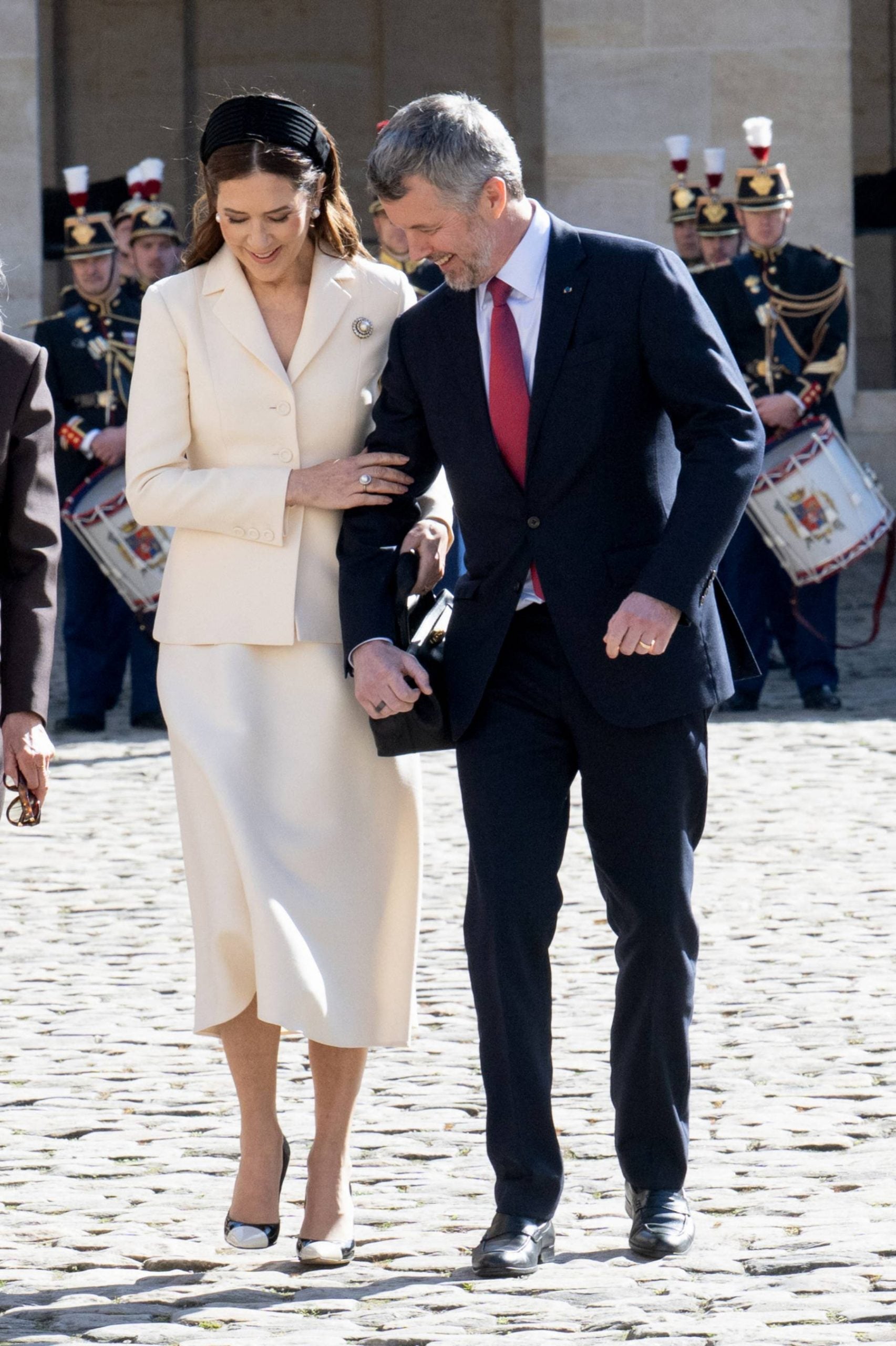 Los reyes Federico y Mary de Dinamarca en París. (Foto: Gtres)